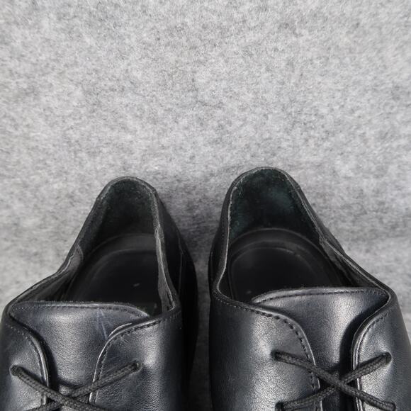 Nunn Bush Shoes Mens 9 Derby Oxford Dress Cap Toe Black Leather Classic Formal main image 7